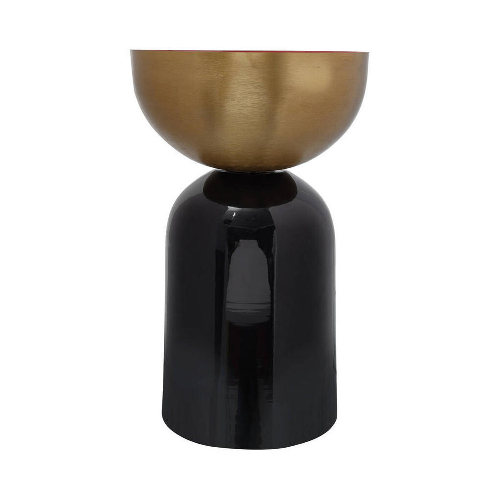 XXXL STOJAN NA KVĚTINY, černá, barvy zlata, korály