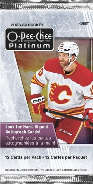2023-24 Upper Deck O-Pee-Chee Platinum balíček kariet