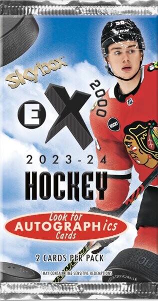 2023-24 Upper Deck Skybox E-X 2000 balíček kariet