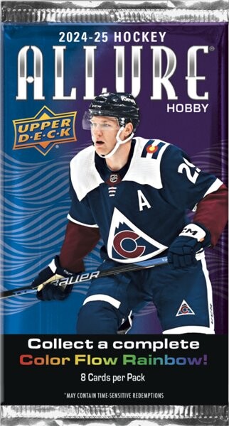 2024-25 Upper Deck Allure Hockey Hobby balíček kariet