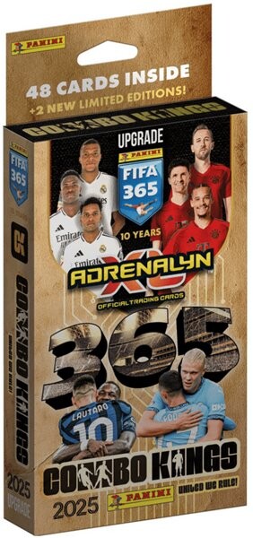 Panini 365 2024/2025 Adrenalyn karty COMBO KINGS (UPGRADE)
