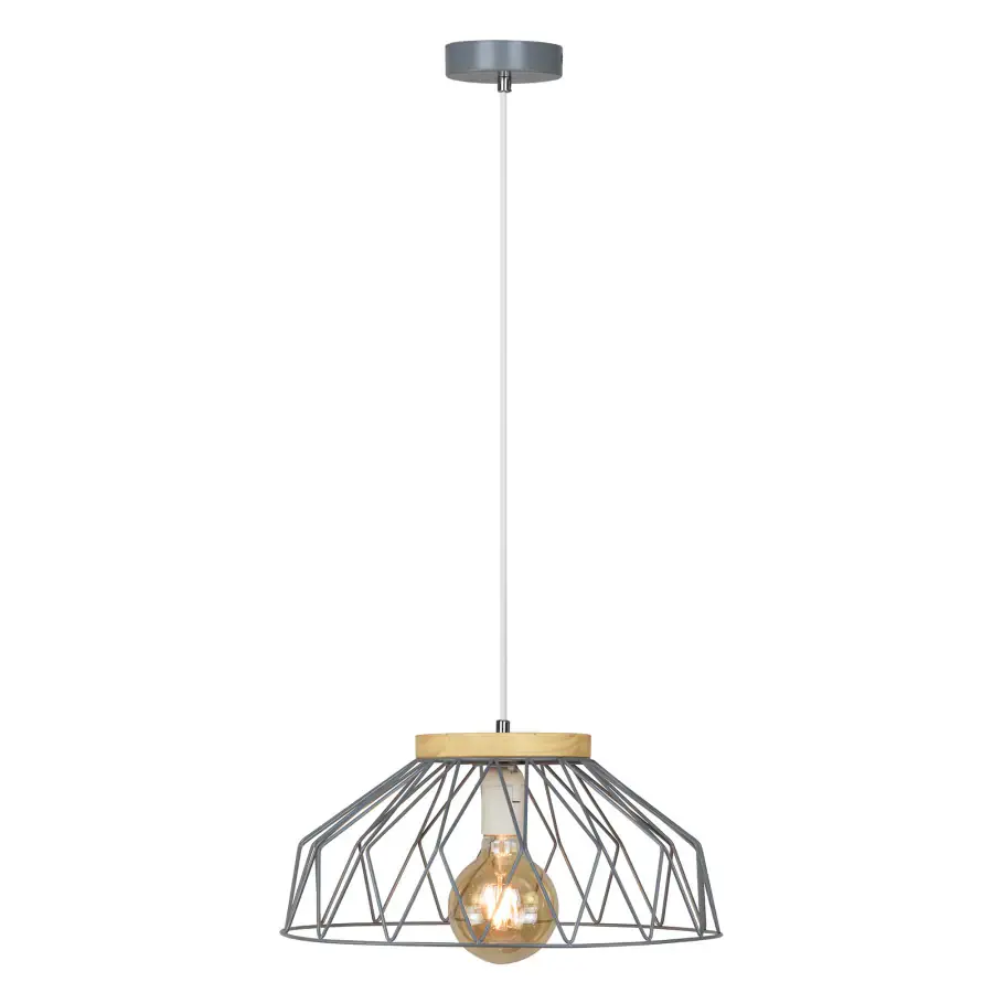 Tempo Kondela Visící lampa TREX TYP 2, šedá