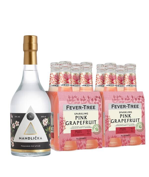 Ratafia Mandlička & Sparkling Pink Grapefruit 33,0% 2,1 l