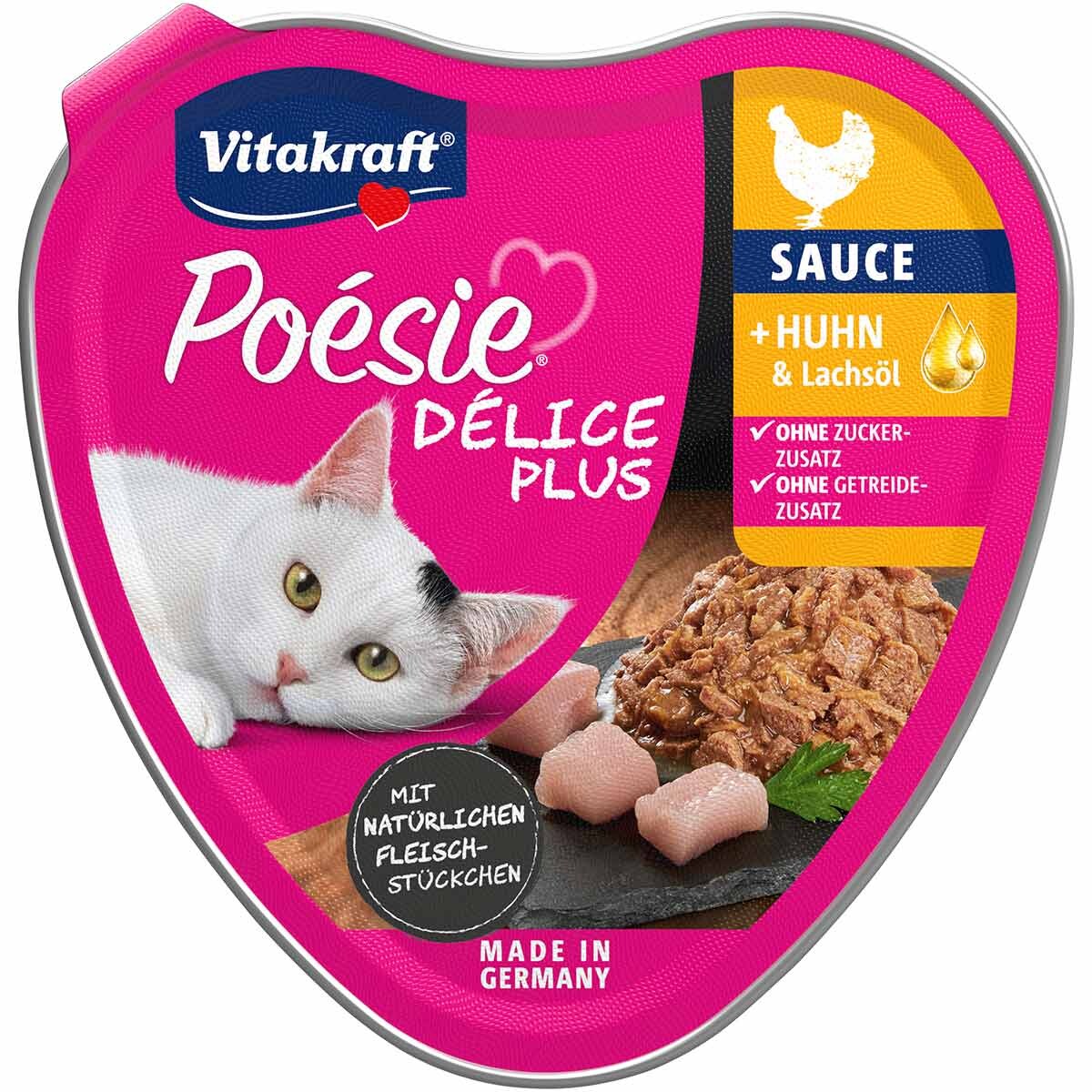 Vitakraft Poésie® Délice Plus Kuře 15x85 g
