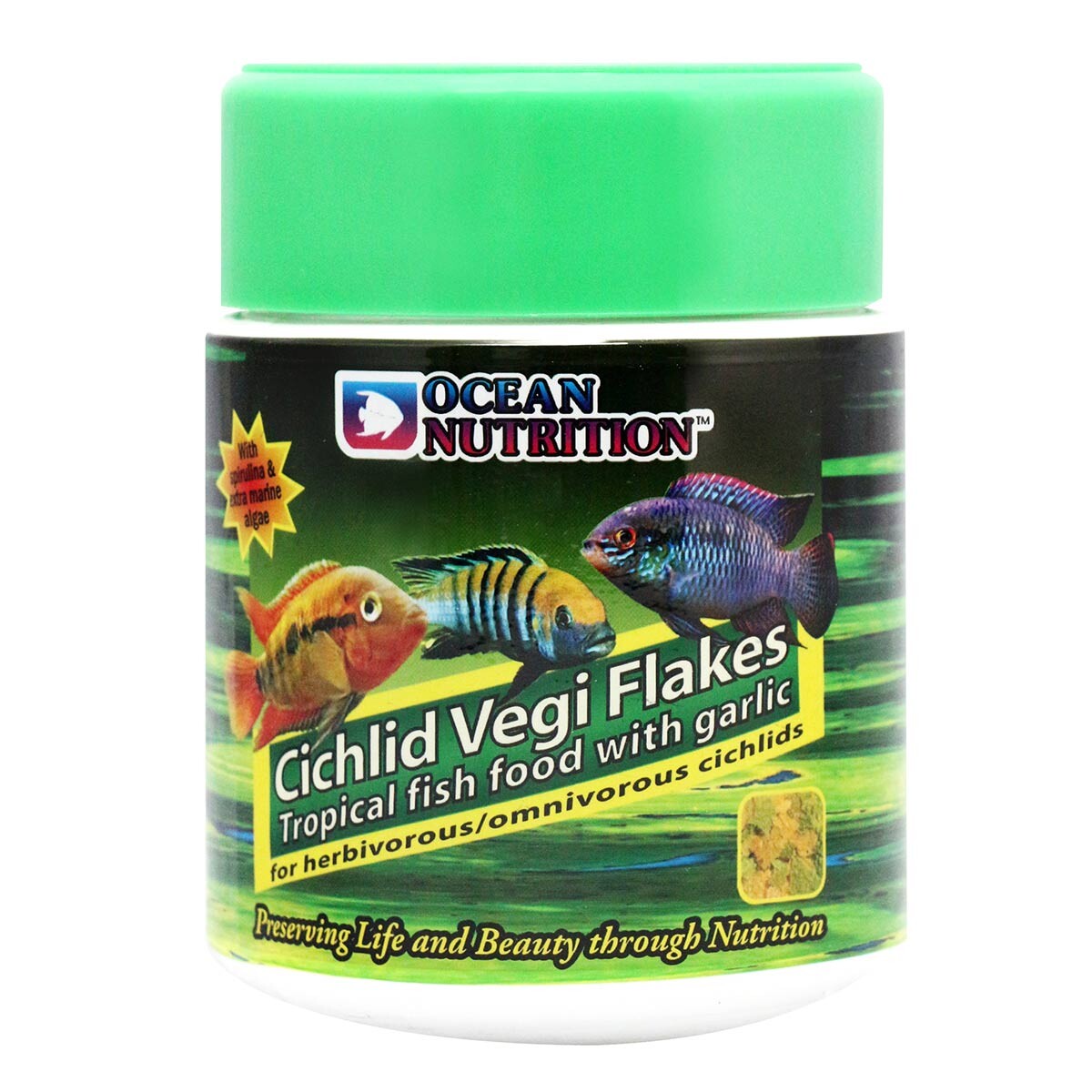 Ocean Nutrition Cichlid Vegi Flakes 34 g