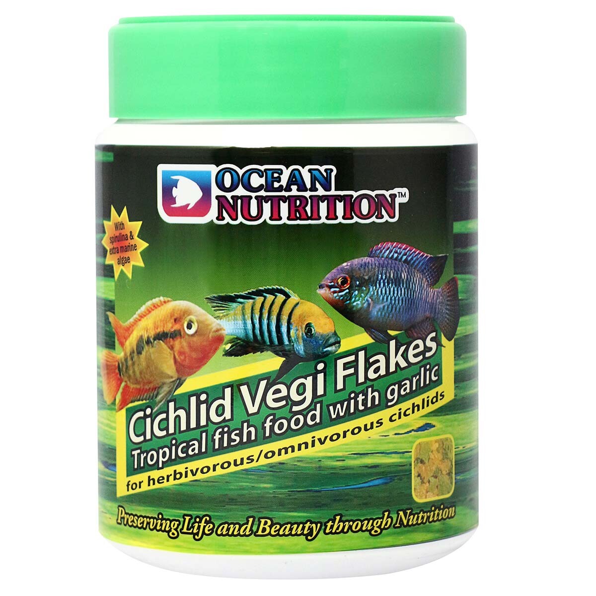 Ocean Nutrition Cichlid Vegi Flakes 71 g