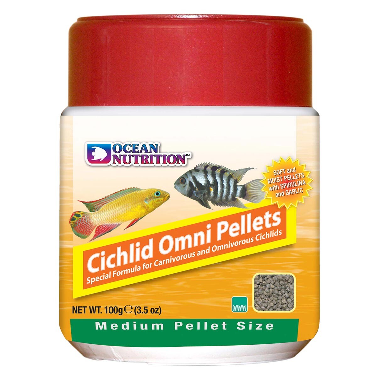 Ocean Nutrition Cichlid Omni Pellets Medium 100 g