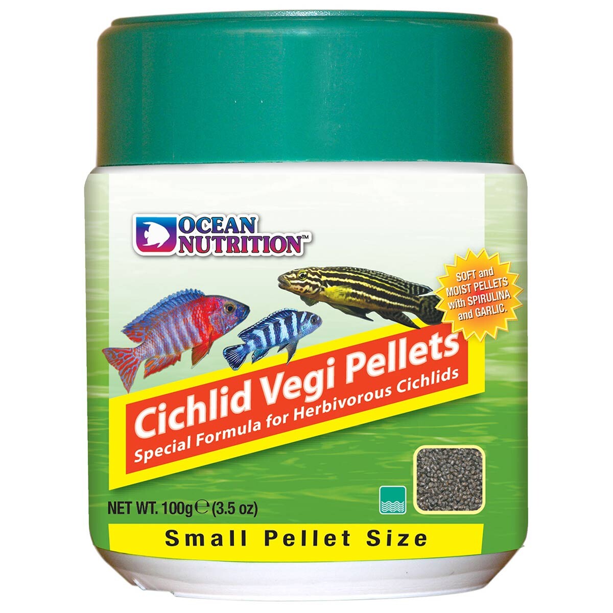 Ocean Nutrition Cichlid Vegi Pellets Small 100 g