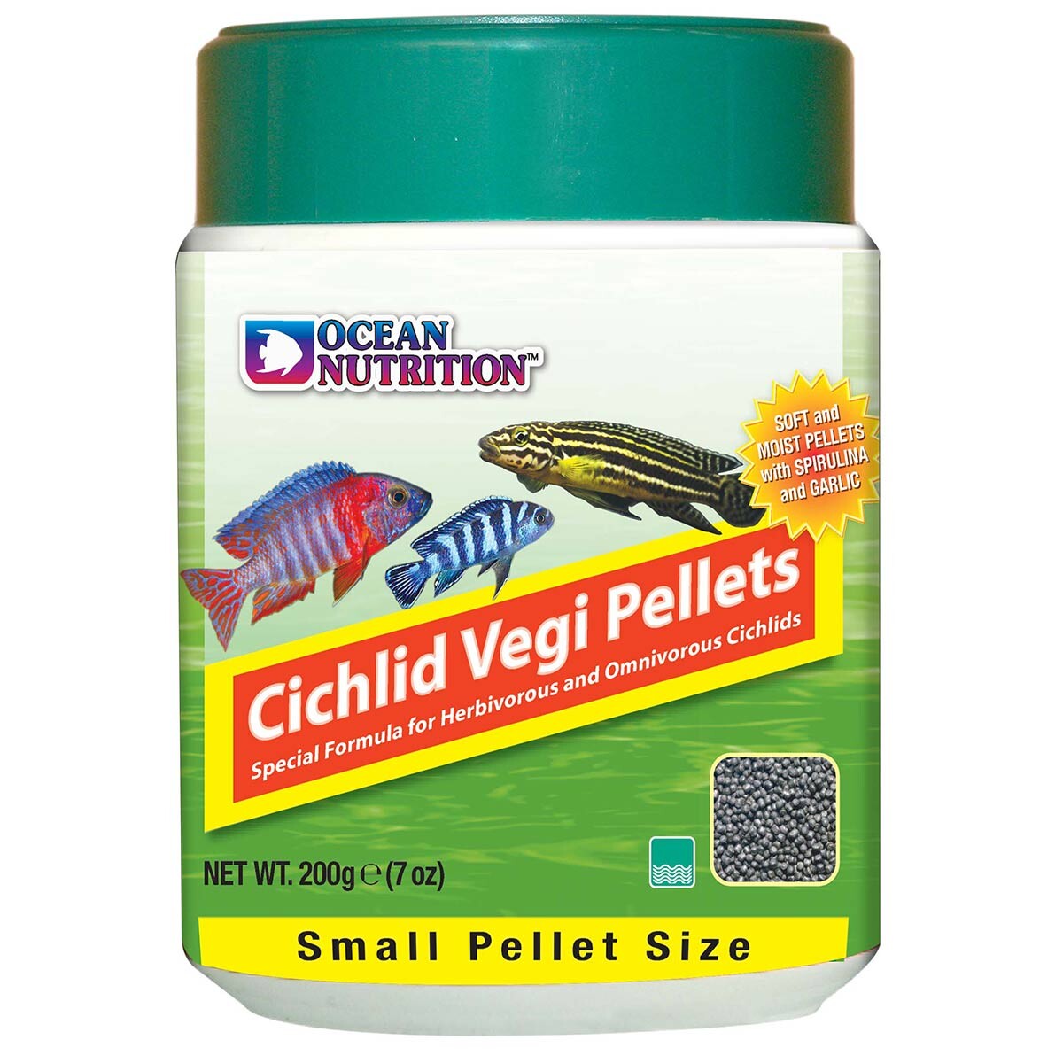 Ocean Nutrition Cichlid Vegi Pellets Small 200 g