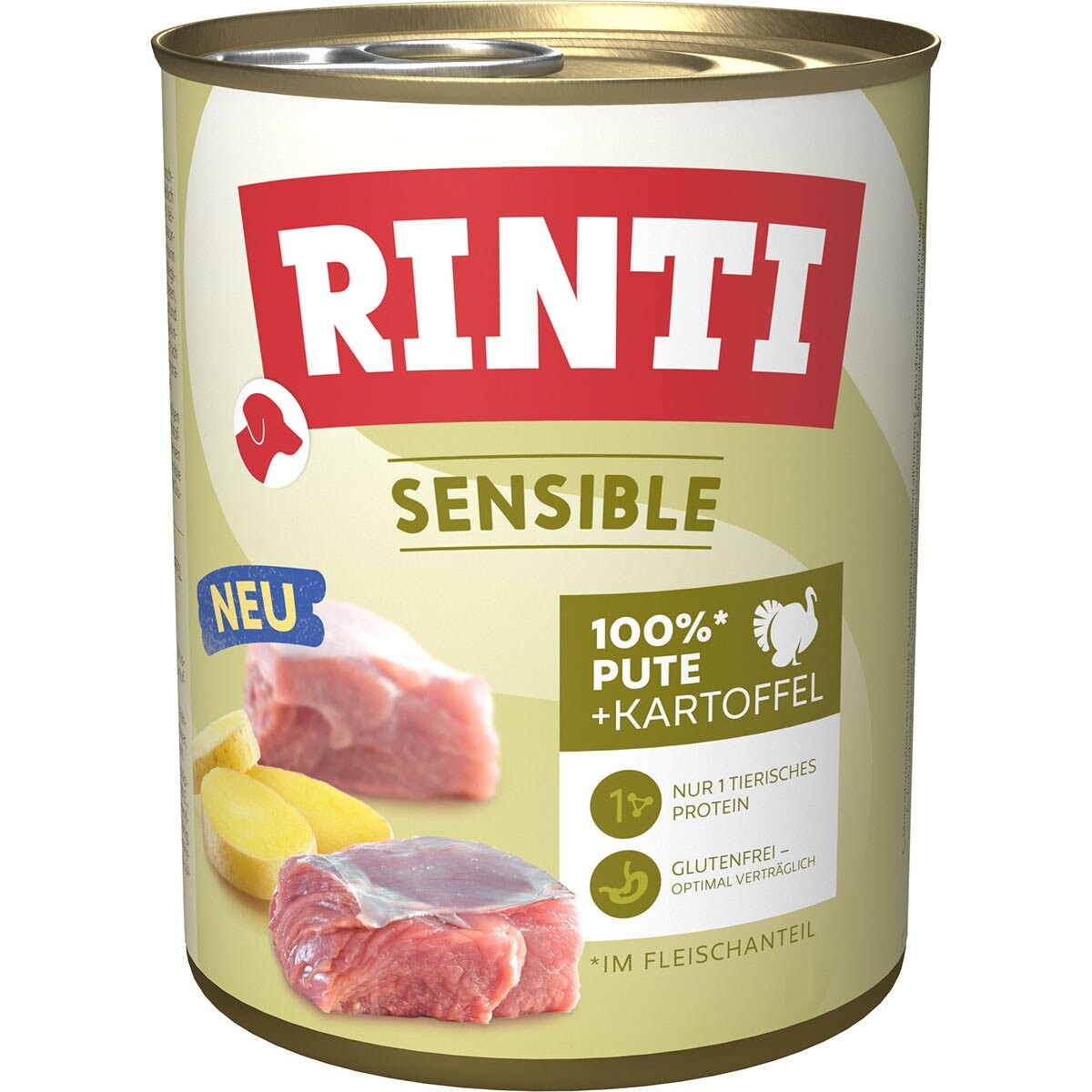 Rinti Sensible krůta + brambor 6x800 g