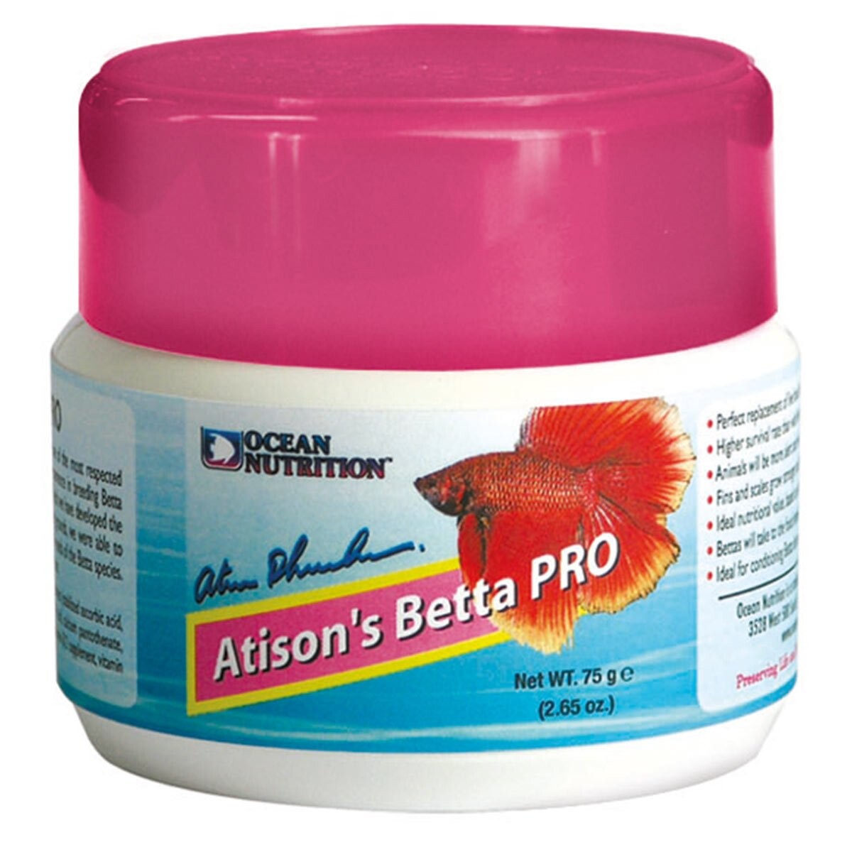 Ocean Nutrition Atison's Betta Pro 75 g