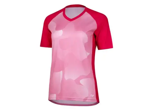 Etape Roxy dámský volný dres krátký rukáv růžová/bílá vel. S