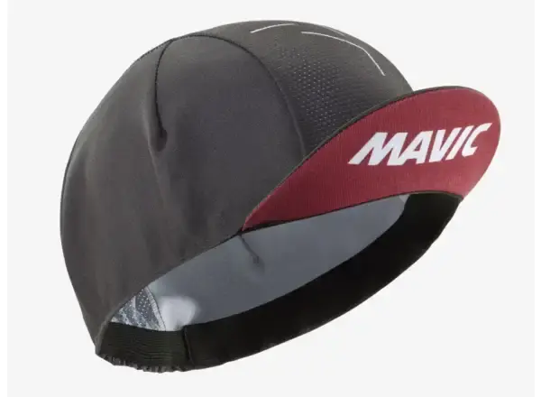 Mavic Roadie čepice Carbone/Burgundy vel. uni