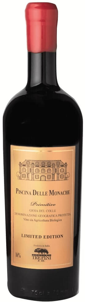 Cantine Tre Pini BIO Primitivo Piscina delle Monache 