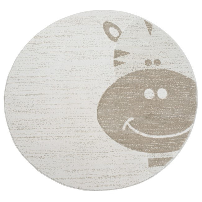 Dětský koberec Mara 715 krémový kruh