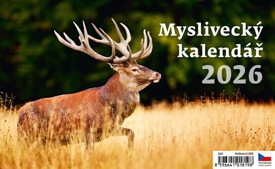 Myslivecký kalendář 2026 - stolní kalendář