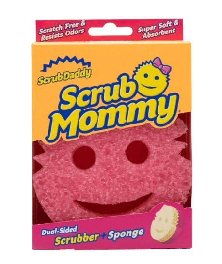SCRUB DADDY Scrub Mommy, Pink Single, Houbička růžová