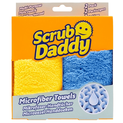 SCRUB DADDY Microfibre Cloths - Utěrky z mikrovlákna 2 ks