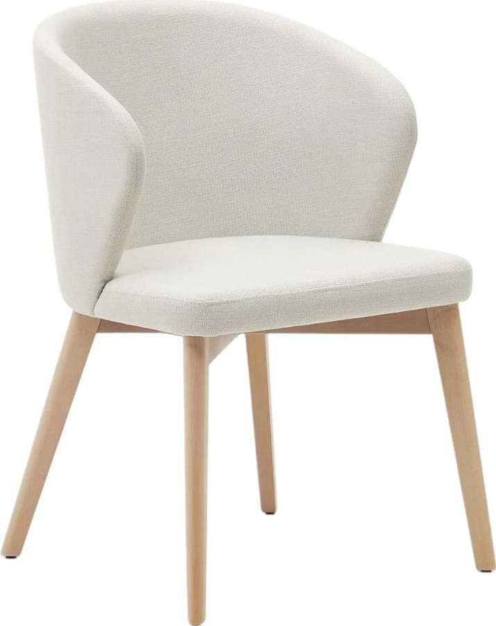 Krémová jídelní židle Darice – Kave Home