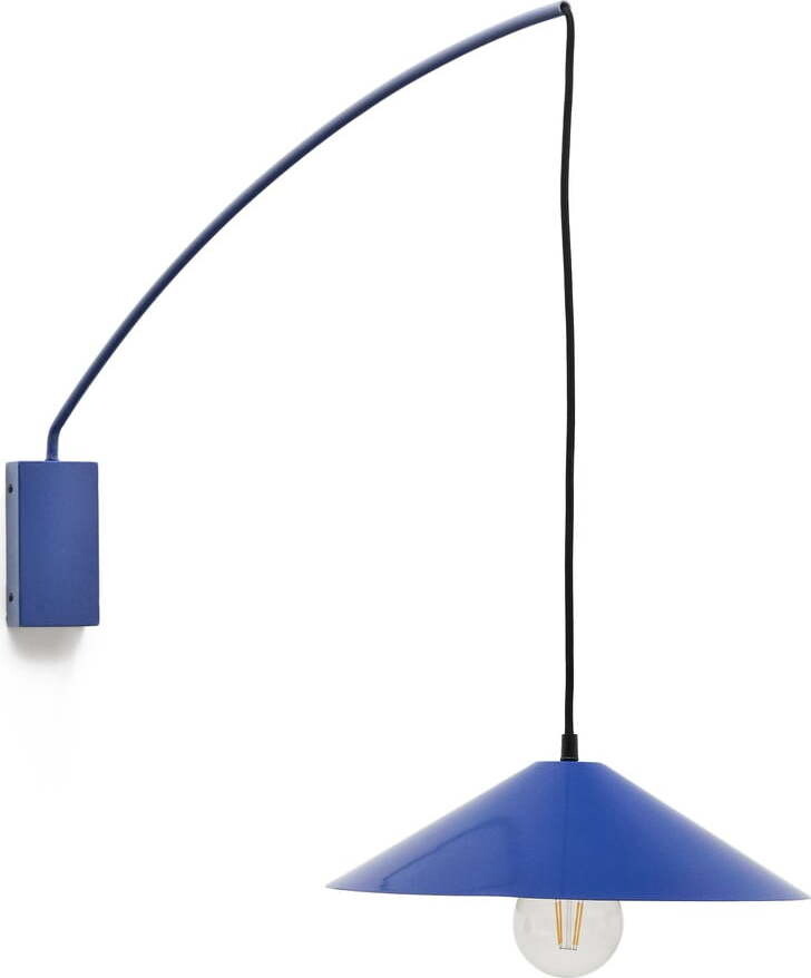 Modré nástěnné svítidlo ø 35 cm Kally – Kave Home