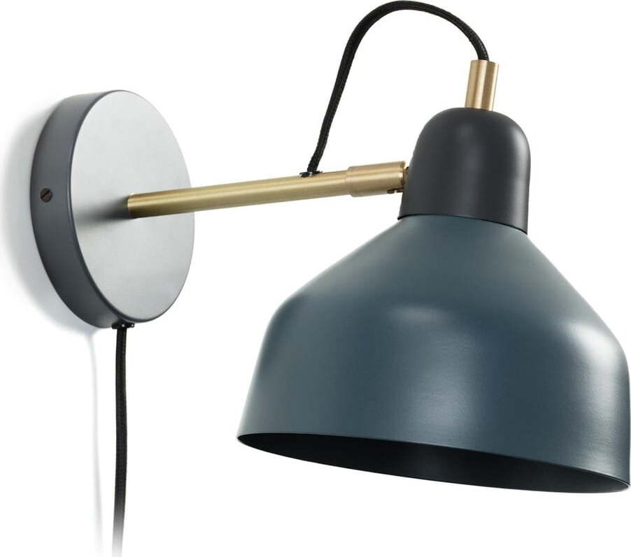 Nástěnné svítidlo v petrolejové barvě Olimpia – Kave Home