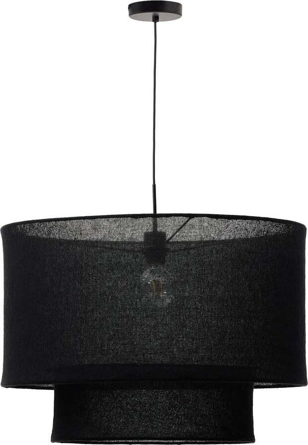 Černé stínidlo ø 60 cm Mariela – Kave Home