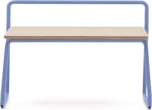 Modrá/v přírodní barvě lavice Tinn – Kave Home