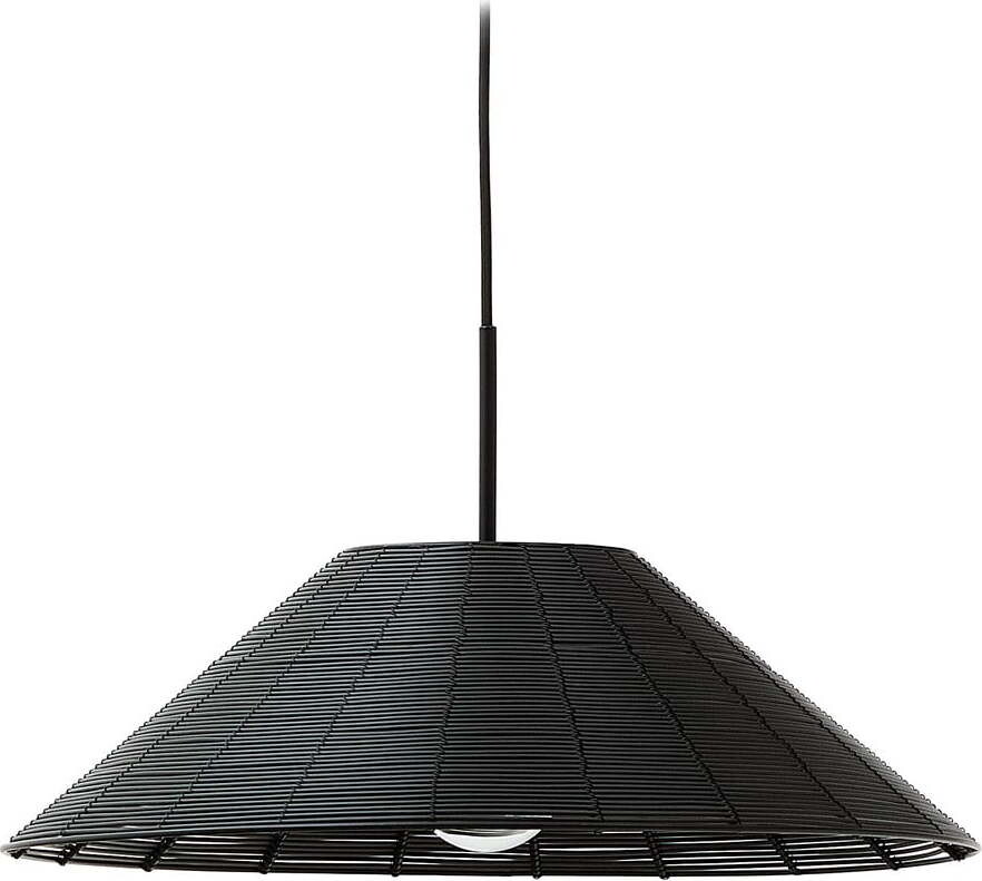 Černé stínidlo ø 50 cm Saranella – Kave Home