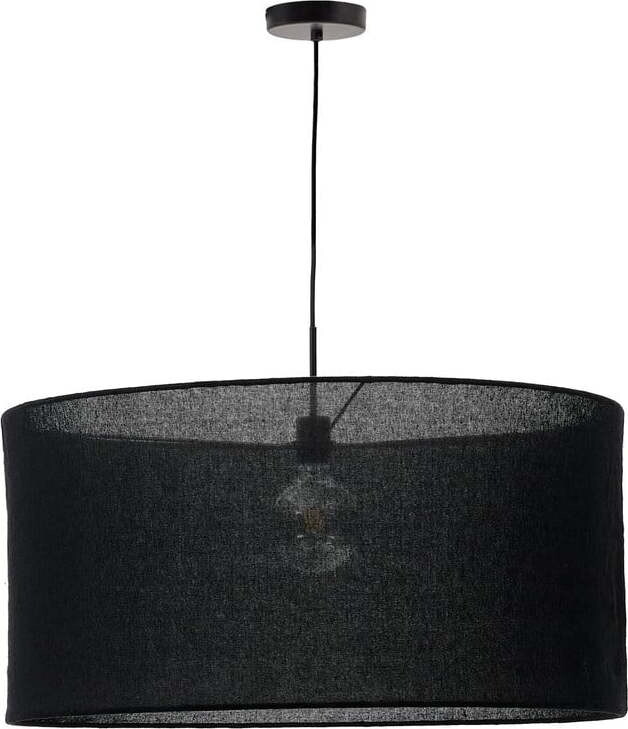 Černé stínidlo ø 80 cm Mariela – Kave Home