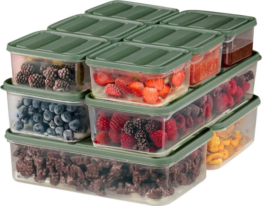 Potravinové krabičky v sadě 10 ks – Hermia