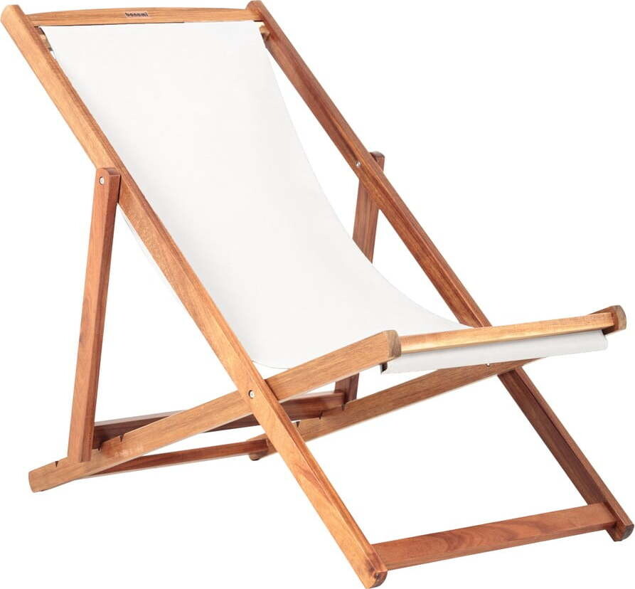 Béžové/v přírodní barvě dřevěné zahradní lehátko Dionysus – Bonami Essentials