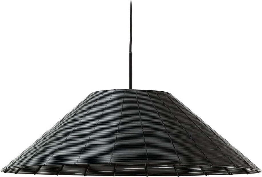 Černé stínidlo ø 70 cm Saranella – Kave Home
