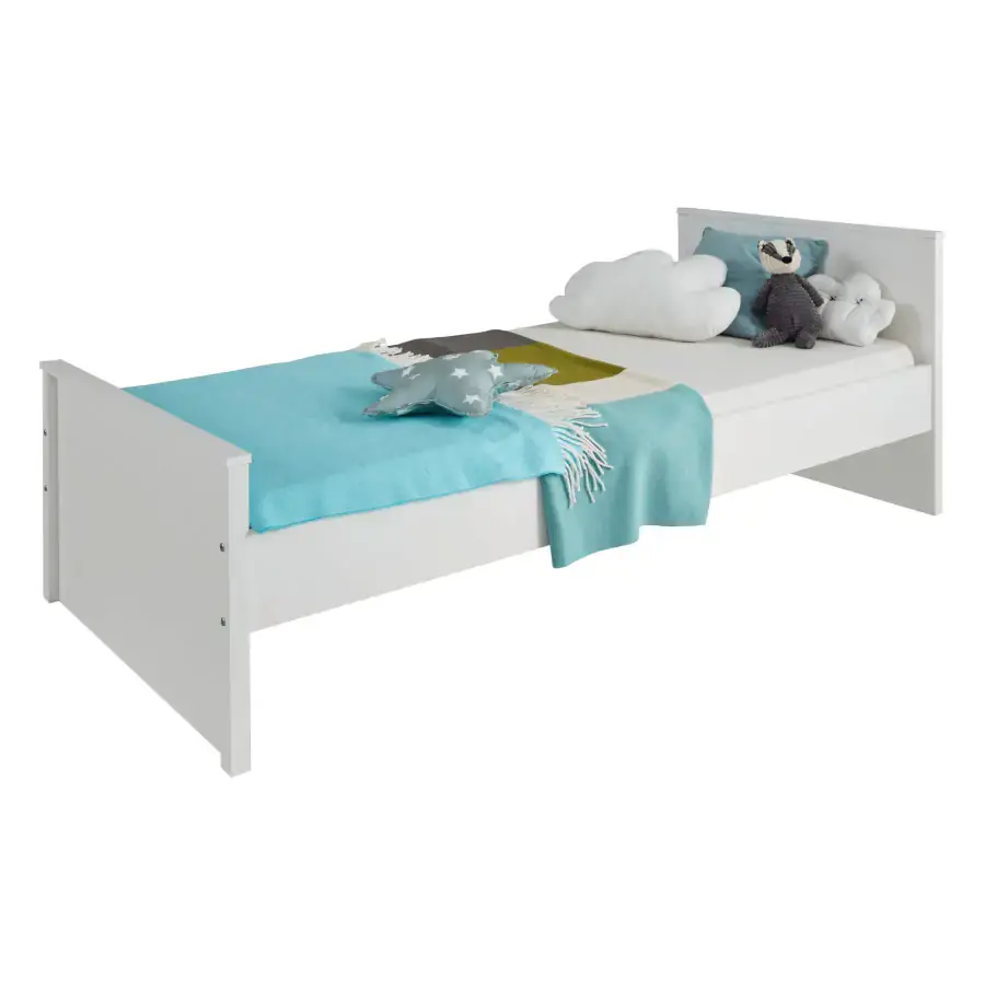 Tempo Kondela Postel 90x200 OLJE, bílá