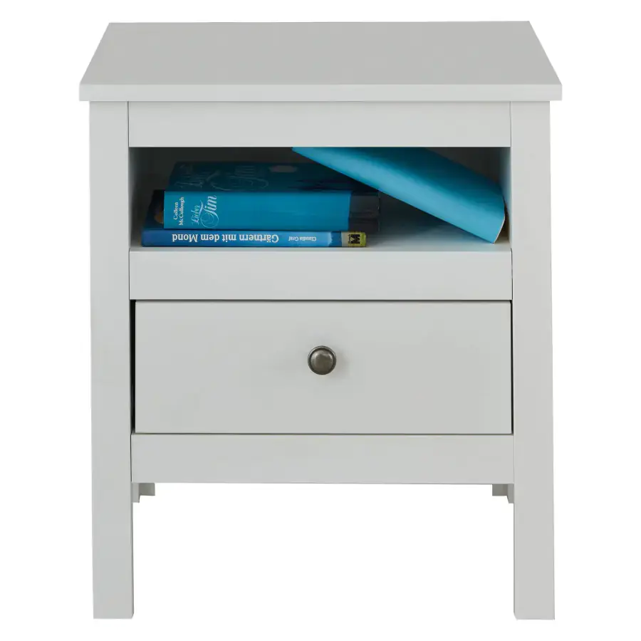 Tempo Kondela Noční stolek OLJE 1S, bílá