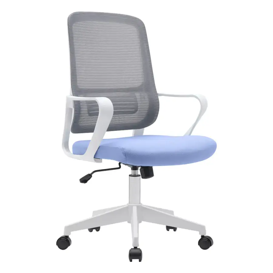 Tempo Kondela Kancelářské křeslo SALOMO TYP 1, neomint-světle modrá