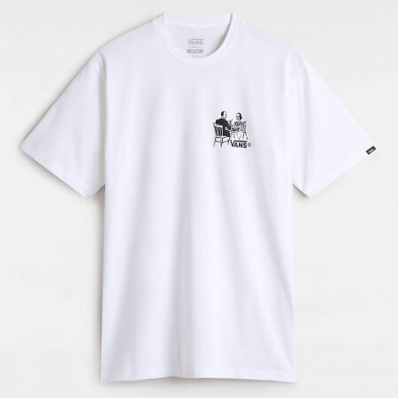 Triko Vans Fine Dining S/S - Bílá - S