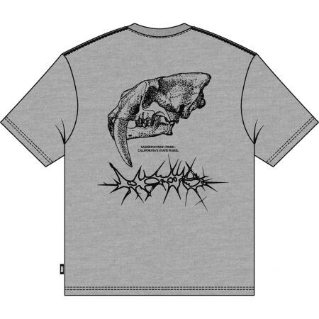 Triko Vans Mte Saberskull S/S Youth - Šedá - L