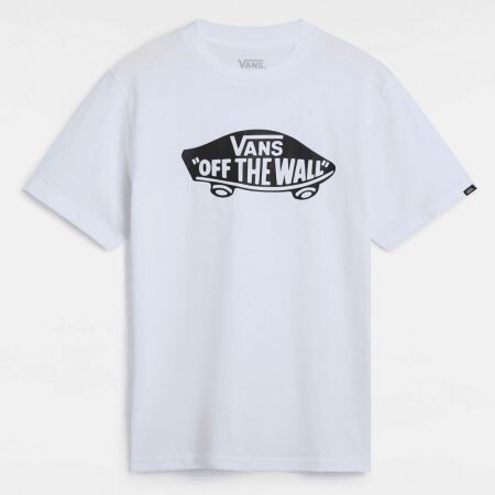 Triko Vans Style 76 S/S Kids - Bílá - L
