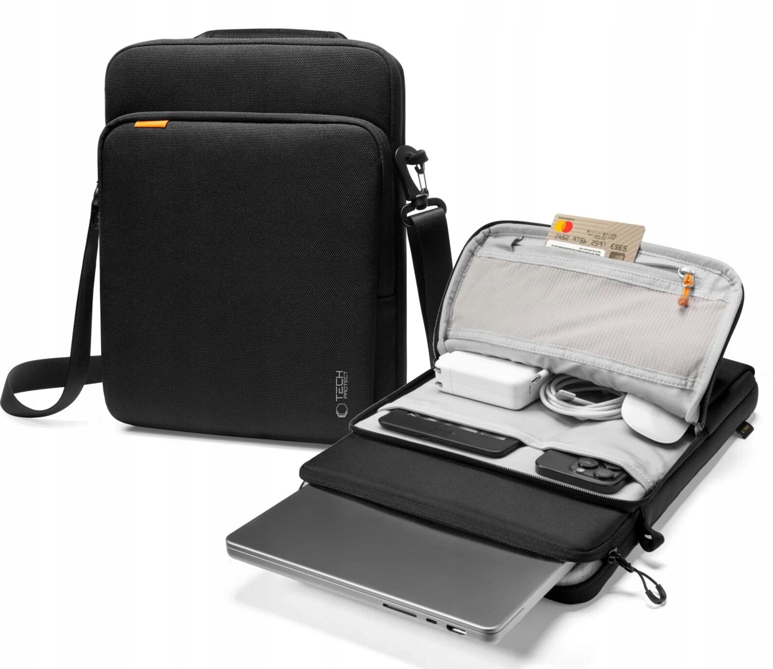 Taška Defender pro MacBook Pro 14 M4/M3/M2/M1 2025-2021, pouzdro pouzdro