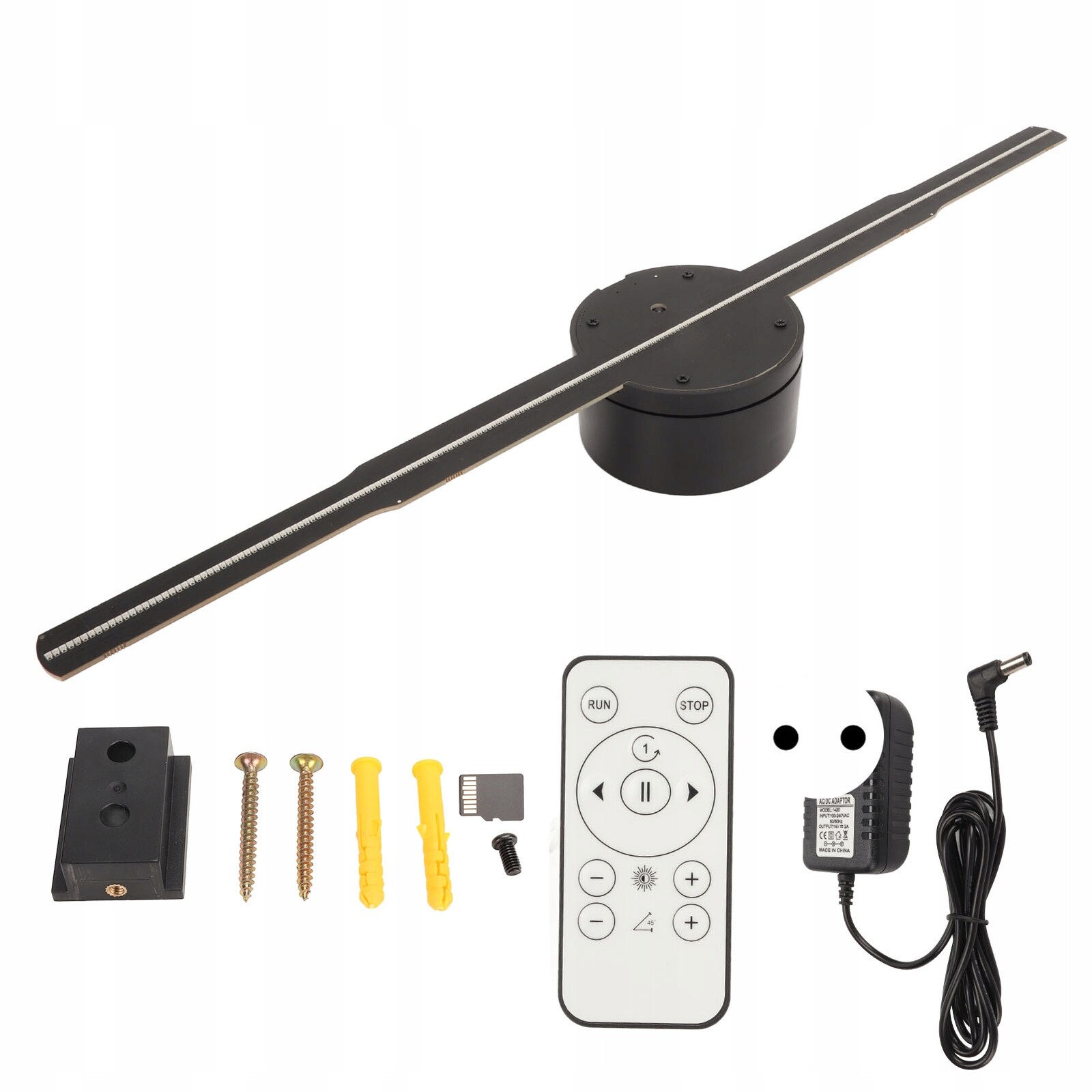 3D Hologram Wifi Přehrávač Reklam 41.5 CM Led Holografický Projektor 18W