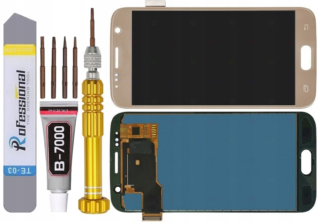 Displej Pro Samsung Galaxy S7 G930 Tft LCD Displej Zlatý