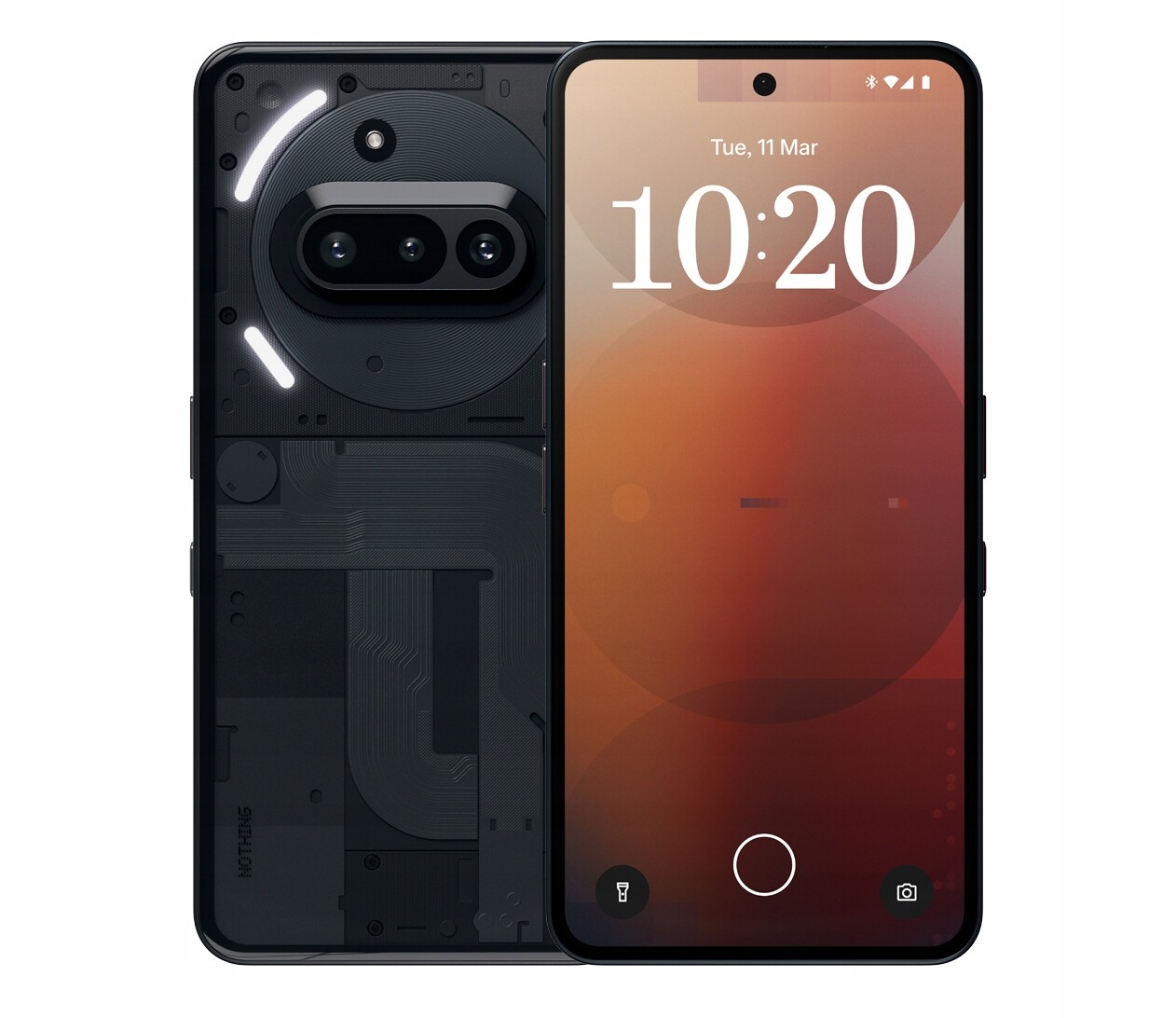 Smartphone Nothing Phone (3a) 12 Gb 256 Gb 5G černý