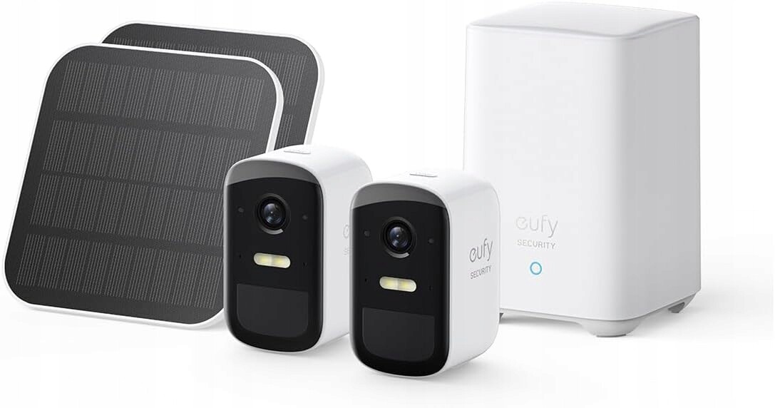 Wifi kamera Anker eufy Security eufyCam 2C Pro+Panel Solar 2 kusy