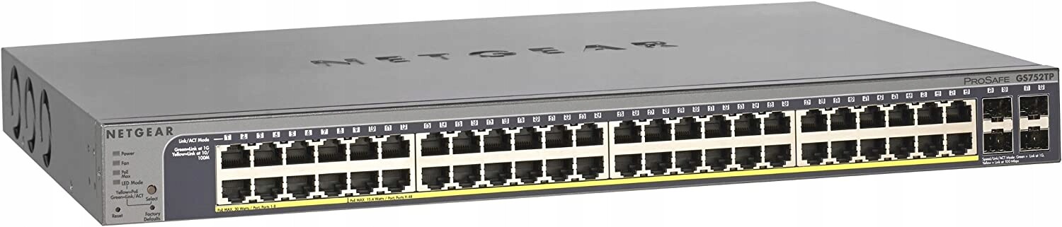 přepínač Netgear GS752TP-100EUS PoE 48 portů