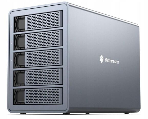 Yottamaster Kryt Pevného Disku FS5C3 5 Bay 2,5/3,5 Hdd Sdd