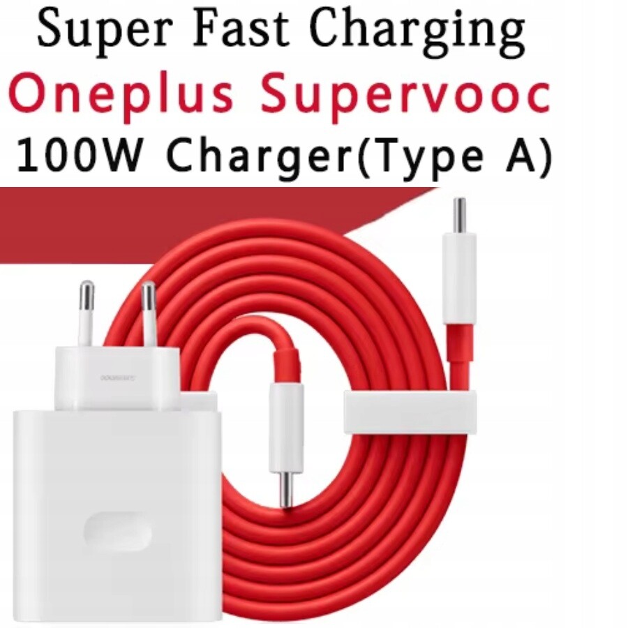 Originální nabíječka OnePlus 100 W typ A na Usb C kabel 1 m /oppo/ Realme