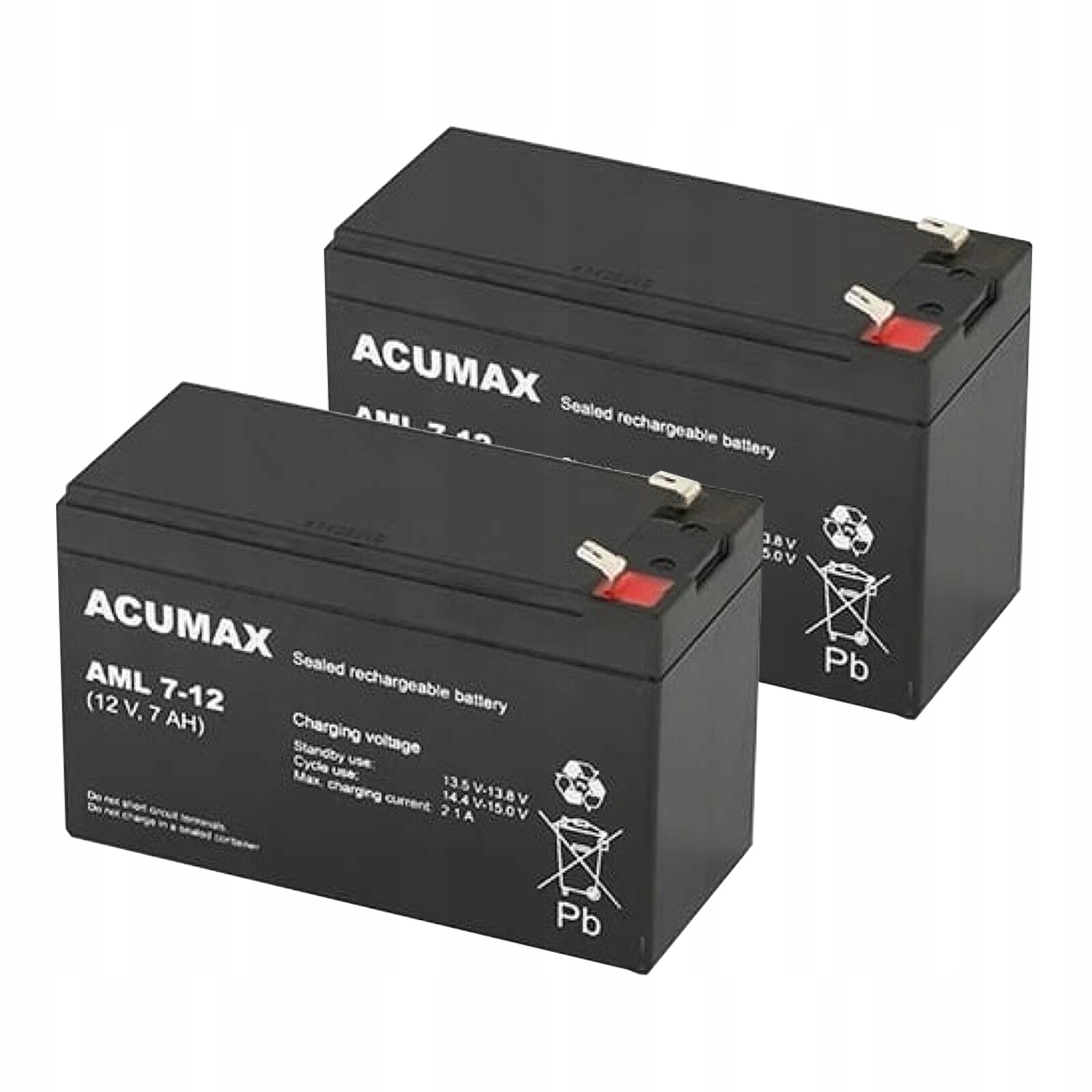 Sada Baterií Pro Ups Apc 2x Am 7-12