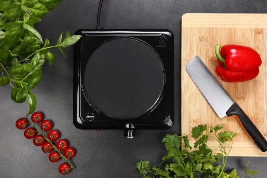 Elektrický Jednoplotýnkový Vařič 1500W Eldom PG12 Černý