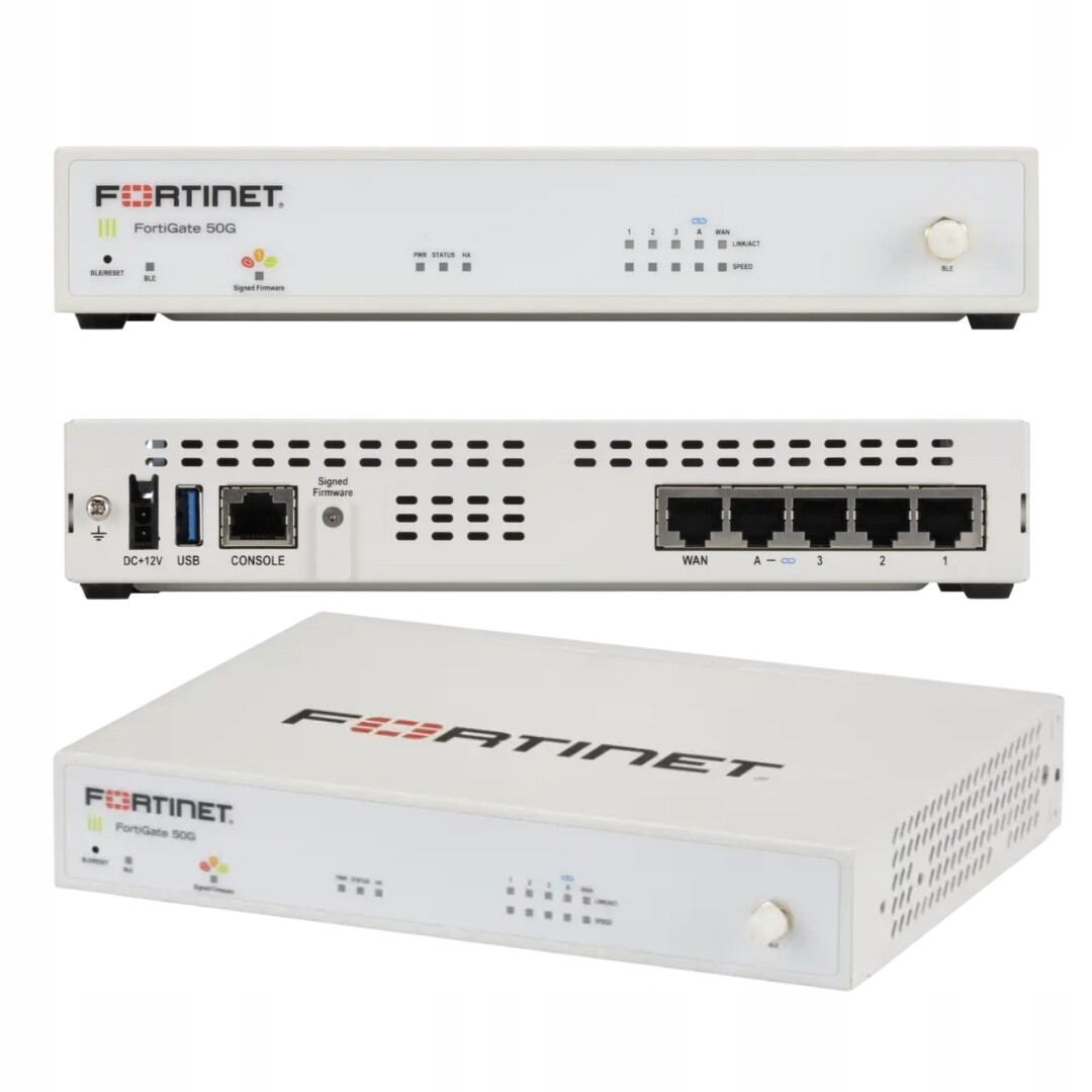 Fortinet FortiGate FG-50G Ngfw Sd-wan Ztna 5x Ge FortiOS Licence Rok