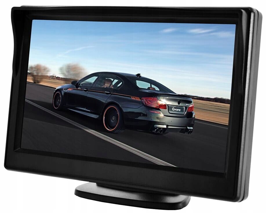 LCD monitor 5 palců Av 12V do auta